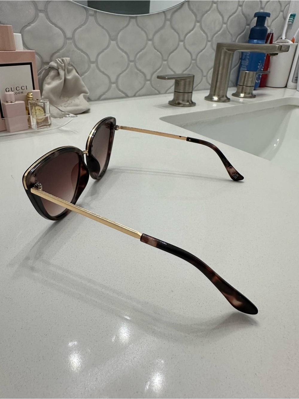 Brown Tortoiseshell Cat-Eye Sunglasses - Women Accessories - Picture 2 of 4